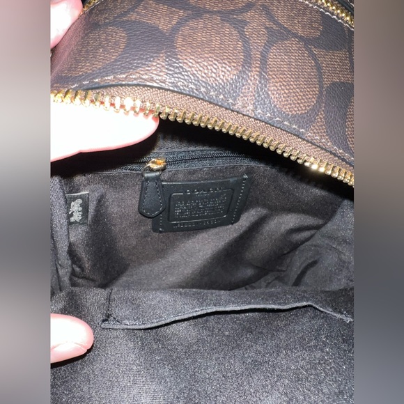 Mini Court Backpack In Signature Canvas - Picture 2 of 6